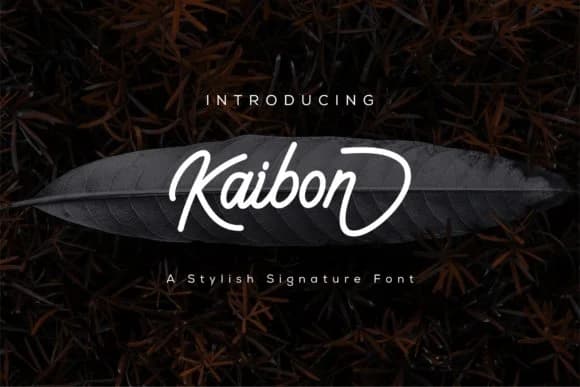 Kaibon Font by nurfdesigns — Script Handwritten Font