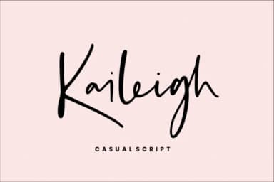 Kaileigh Font by Sronstudio — Script Handwritten Font — thumbnail 1