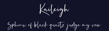 Kaileigh by Sronstudio — Script Handwritten Font — thumbnail 2