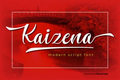 Kaizena Font by MaxnorType — Script Handwritten Font — thumbnail 1