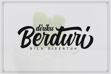 Kaktoes Font by Aqr Typeface — Script Handwritten Font — thumbnail 3