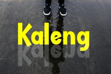 Kaleng Font by da_only_aan — Script Handwritten Font — thumbnail 1