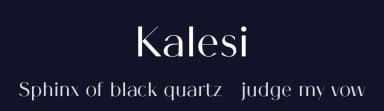 Kalesi by Craft Supply Co. — Sans Serif Font — thumbnail 2