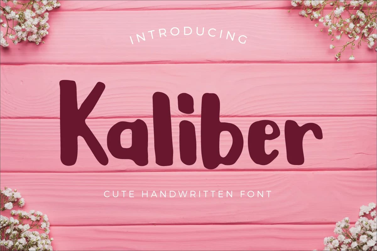 Kaliber Font by Debut Studio — Script Handwritten Font