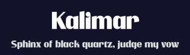 Kalimar by Storytype Studio — Sans Serif Font — thumbnail 2