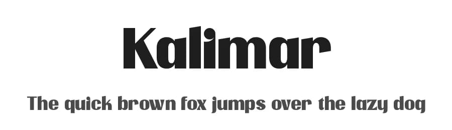 Kalimar by Storytype Studio — Sans Serif Font