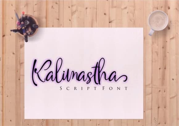 Kalimastha Font by Lettercorner Studio — Script Handwritten Font