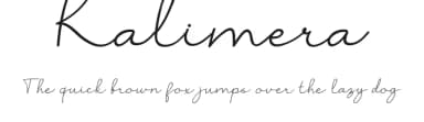 Kalimera by Airotype — Script Handwritten Font — thumbnail 1
