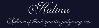 Kalina by RGB Studio — Script Handwritten Font — thumbnail 2