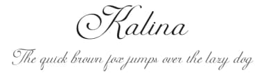 Kalina by RGB Studio — Script Handwritten Font — thumbnail 1