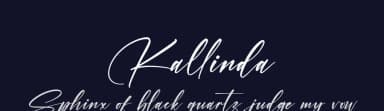 Kallinda by Letterena Studios — Script Handwritten Font — thumbnail 2