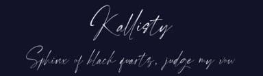 Kallisty by Creaditive Design — Script Handwritten Font — thumbnail 2