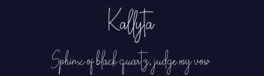 Kallyta by Sungi Creative — Script Handwritten Font — thumbnail 2