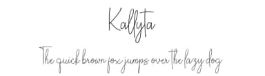 Kallyta by Sungi Creative — Script Handwritten Font — thumbnail 1