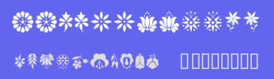 Kalocsai Flowers by No Images Fonts — Dingbats Font — thumbnail 3