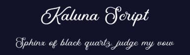 Kaluna Script by Rillatype — Script Handwritten Font — thumbnail 2
