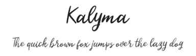 Kalyma by Creatype Studio — Script Handwritten Font — thumbnail 1