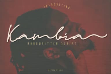 Kambia Font by Mozyen Studio — Script Handwritten Font — thumbnail 1