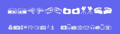 Kamera Dings by Iconian Fonts — Dingbats Font — thumbnail 3