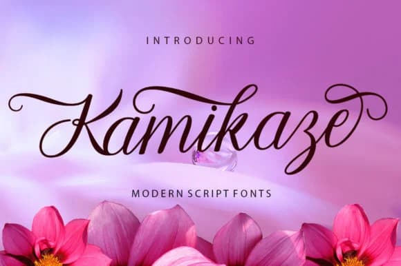 Kamikaze Font by Encolab — Script Handwritten Font — preview 1