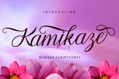 Kamikaze Font by Encolab — Script Handwritten Font — thumbnail 1