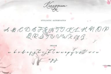 Kanaggawa Font by thomasaradea — Script Handwritten Font — thumbnail 6