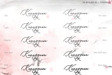 Kanaggawa Font by thomasaradea — Script Handwritten Font — thumbnail 7