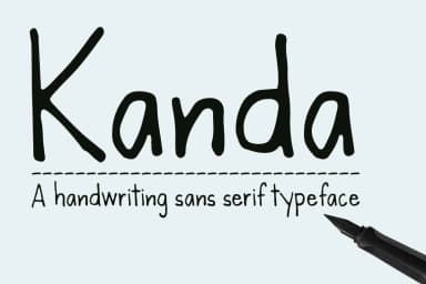 Kanda Font by paramajandesign — Script Handwritten Font — thumbnail 1