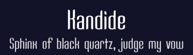 Kandide by Apostrophic Labs — Sans Serif Font — thumbnail 2