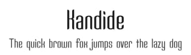 Kandide by Apostrophic Labs — Sans Serif Font — thumbnail 1