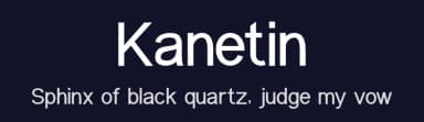 Kanetin by Din Studio — Sans Serif Font — thumbnail 2