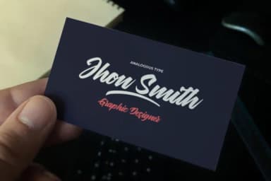 Kangchen Font by Analogous — Script Handwritten Font — thumbnail 2