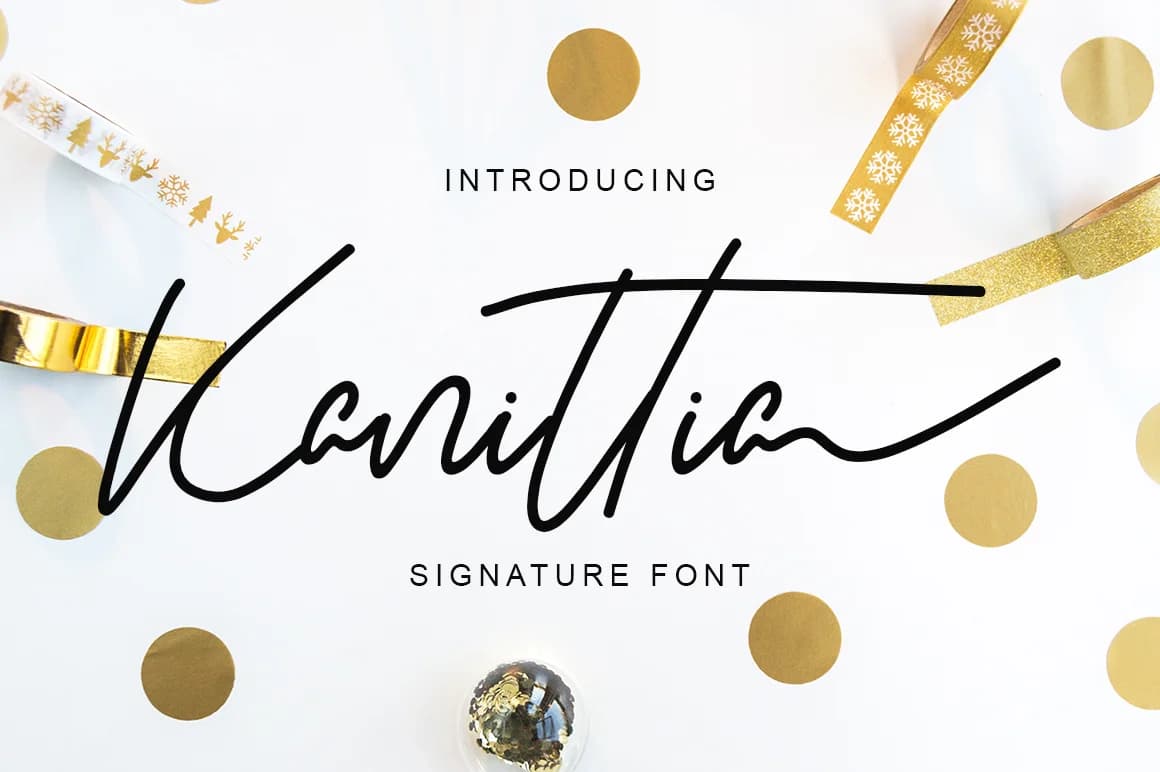 Kanittia Font by Pineungtype & Missinklab — Script Handwritten Font