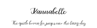Kannabelle by Mariyana — Script Handwritten Font — thumbnail 1