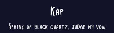 Kap by Carolina Valtuille — Script Handwritten Font — thumbnail 2