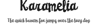 Karamelia by Pizzadude — Script Handwritten Font — thumbnail 1