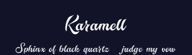 Karamell by Roland Huse Design — Script Handwritten Font — thumbnail 2