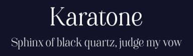 Karatone by Letterhend Studio — Serif Font — thumbnail 2