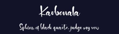 Karbonala by Staircase Studio — Script Handwritten Font — thumbnail 2