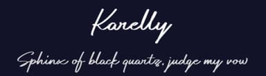 Karelly by Fluff Studio — Script Handwritten Font — thumbnail 2
