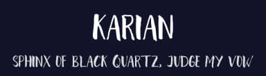 karian by Nur Solikh — Script Handwritten Font — thumbnail 2