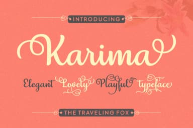 Karima Font by The Traveling Fox — Script Handwritten Font — thumbnail 2