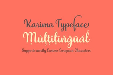 Karima Font by The Traveling Fox — Script Handwritten Font — thumbnail 4