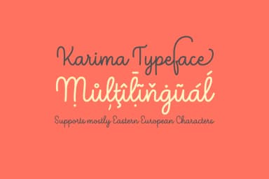 Karima Mono Font by The Traveling Fox — Script Handwritten Font — thumbnail 3