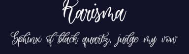 Karisma by EyeCone — Script Handwritten Font — thumbnail 2