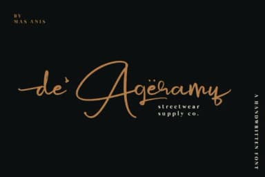 Karl Geoff Font by Mas Anis — Script Handwritten Font — thumbnail 8