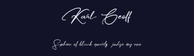 Karl Geoff by Masanis Studio — Script Handwritten Font — thumbnail 2