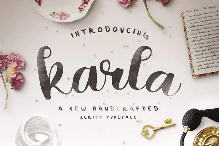 Karla Font by Noe Araujo — Script Handwritten Font