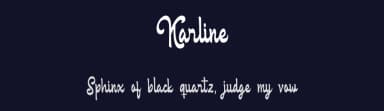 Karline by Rillatype — Script Handwritten Font — thumbnail 2