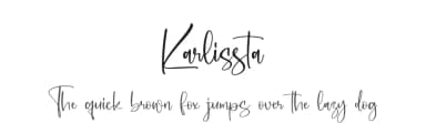 Karlissta by Perspectype Studio - Letterena.com — Script Handwritten Font — thumbnail 1